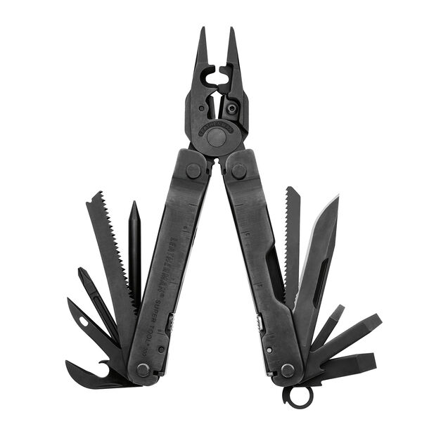 LEATHERMAN, Super Tool 300 Multitool with Premium Replaceable Wire Cutters  and Saw, Stainless Steel with Nylon Sheath - Leatherman 