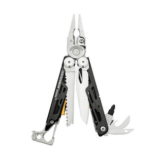 Multifunction Tool LEATHERMAN WAVE l 100 mm stainless steel 17 tools, incl.  leather case