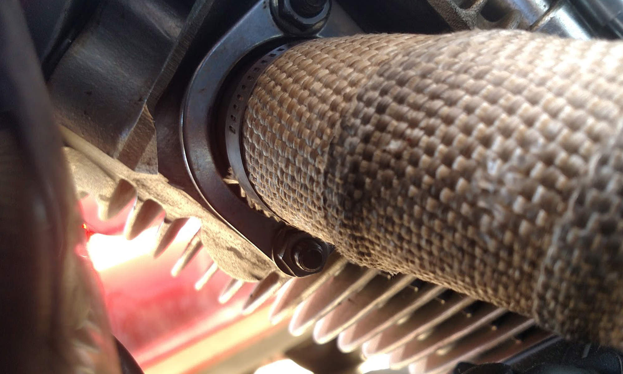 How to Wrap Your Motorcycle Exhaust