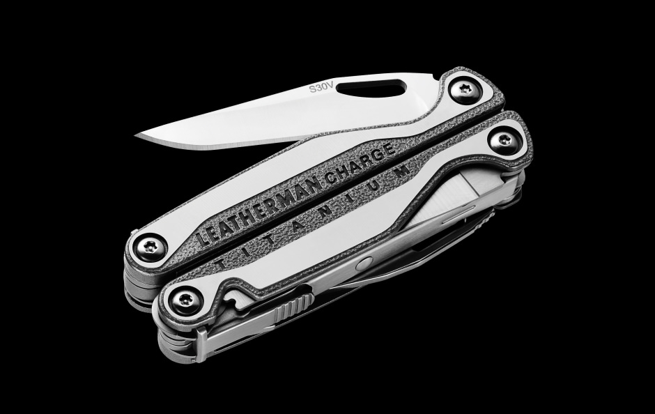 Leatherman Charge with a s30v blade showing