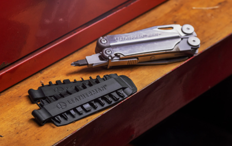 leatherman wave with a bit kit