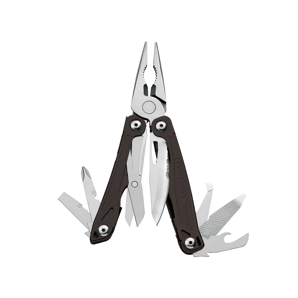 LEATHERMAN, Surge Heavy Duty Multitool with Premium Replaceable Wire  Cutters and Spring-Action Scissors, Black with MOLLE Sheath