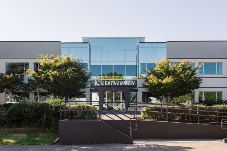 Facade of Leatherman Factory