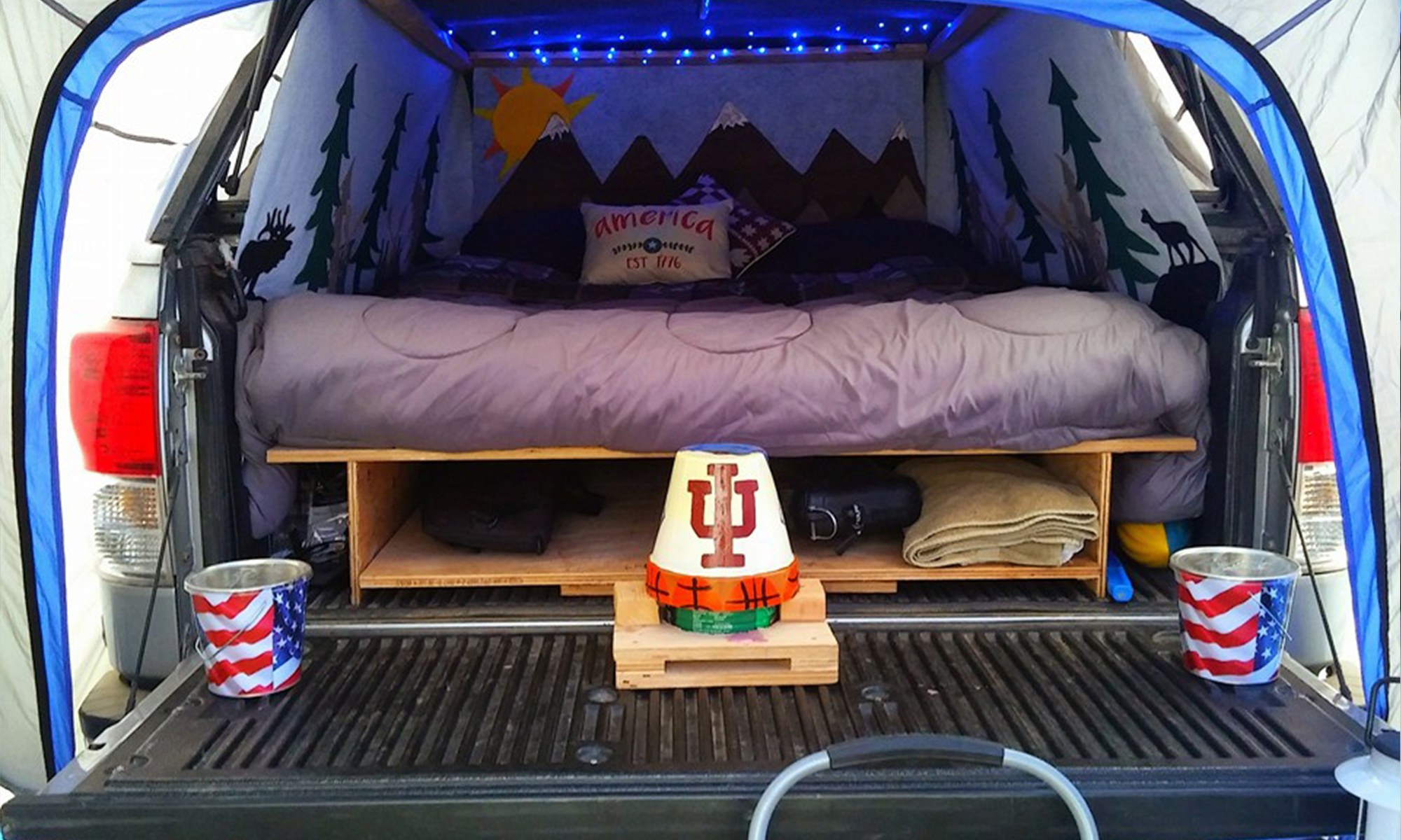 DIY Vehicle Camping Curtains