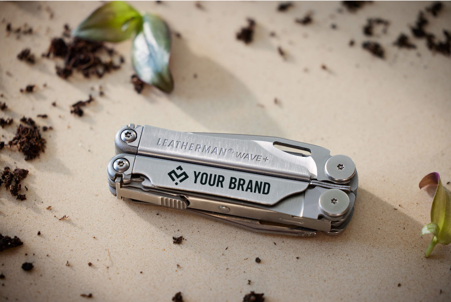 Leatherman Wave with a customized corporate logo