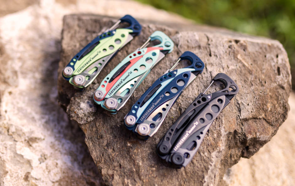 Various color Leatherman Skeletool