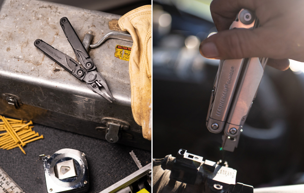 Wave on a tool box and Surge screw driver in use