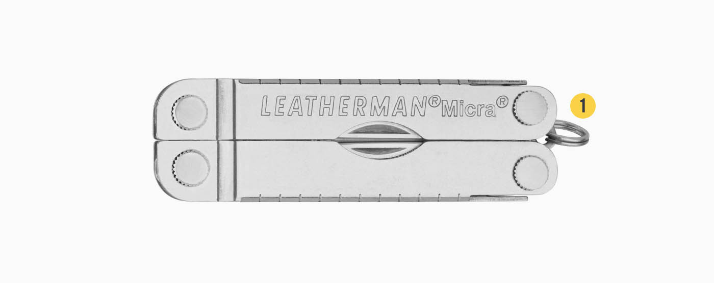 Leatherman Micra Grey, llavero multiherramienta