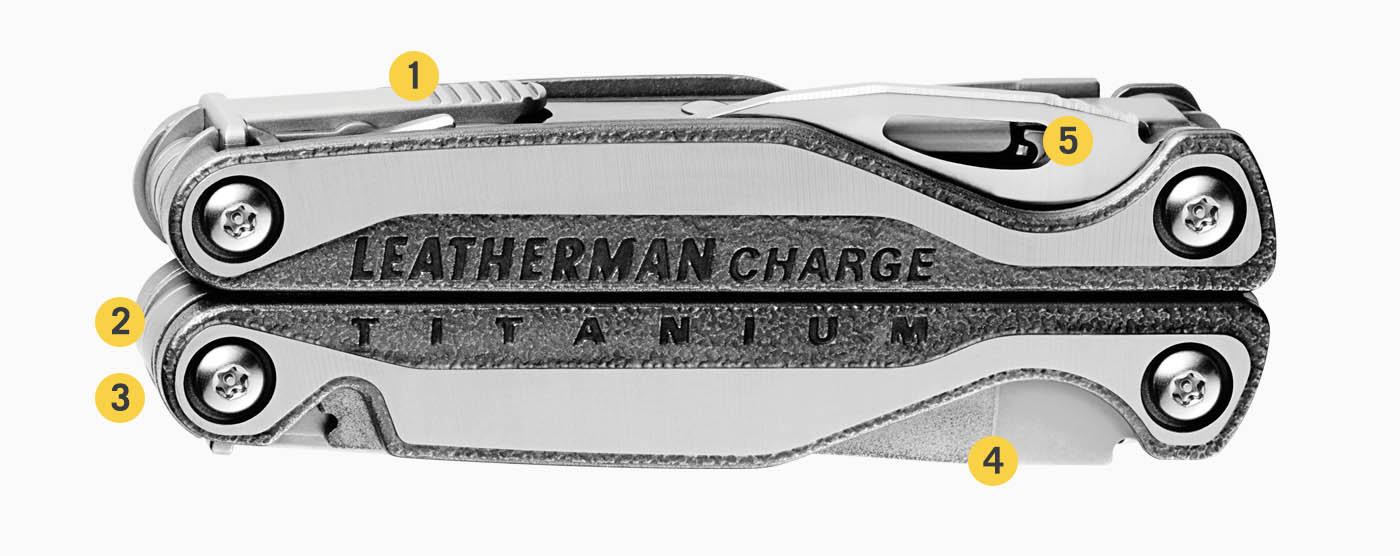 Multiherramienta Leatherman Charge+ Tti Color Plateado